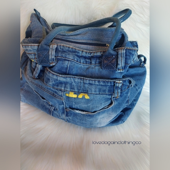 Y.TWO Jeans 1983 borse in Pelle - Picture 1 of 16